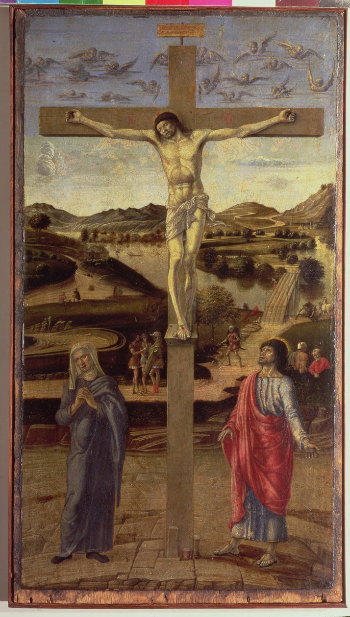 Ukrzyżowanie, ok.1455 autorstwa Giovanni Bellini