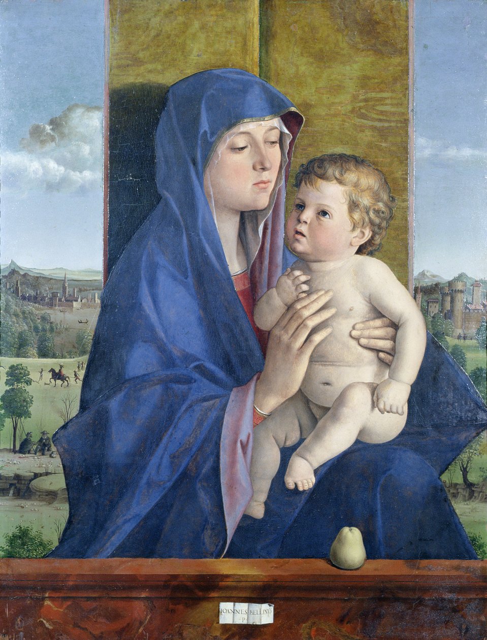 Dziewica z Gruszki autorstwa Giovanni Bellini