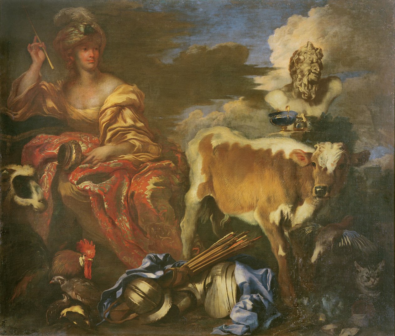 Okrąg, ok.1653 autorstwa Giovanni Benedetto Castiglione