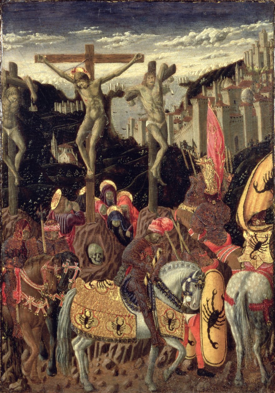 Ukrzyżowanie (tempera na panelu) autorstwa Giovanni Boccati or Boccatto
