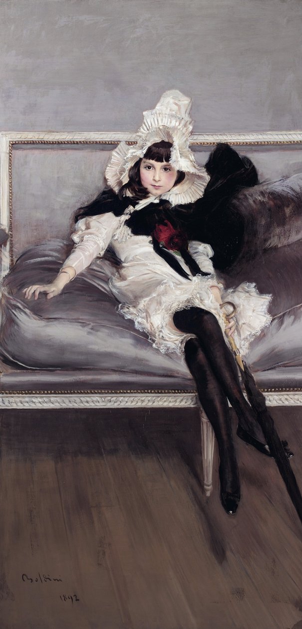 Portret Giovinetty Errazurizn autorstwa Giovanni Boldini