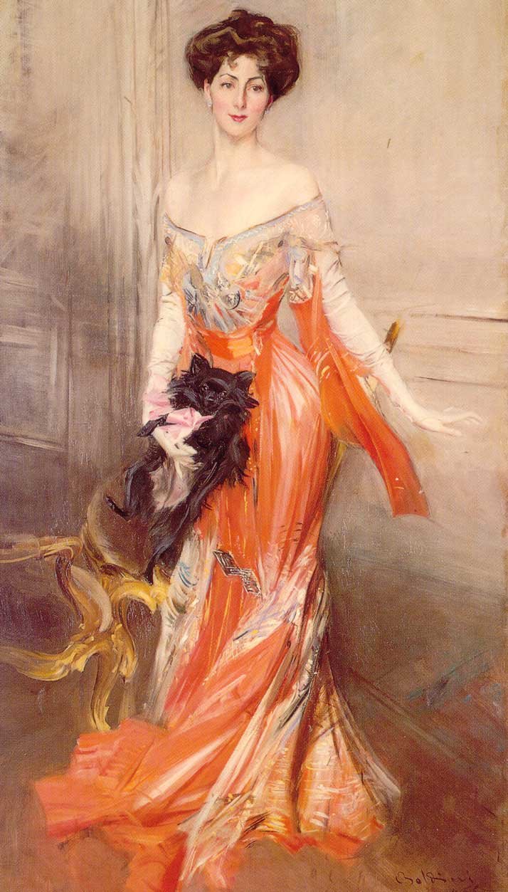 Portret Elizabeth Wharton Drexel autorstwa Giovanni Boldini