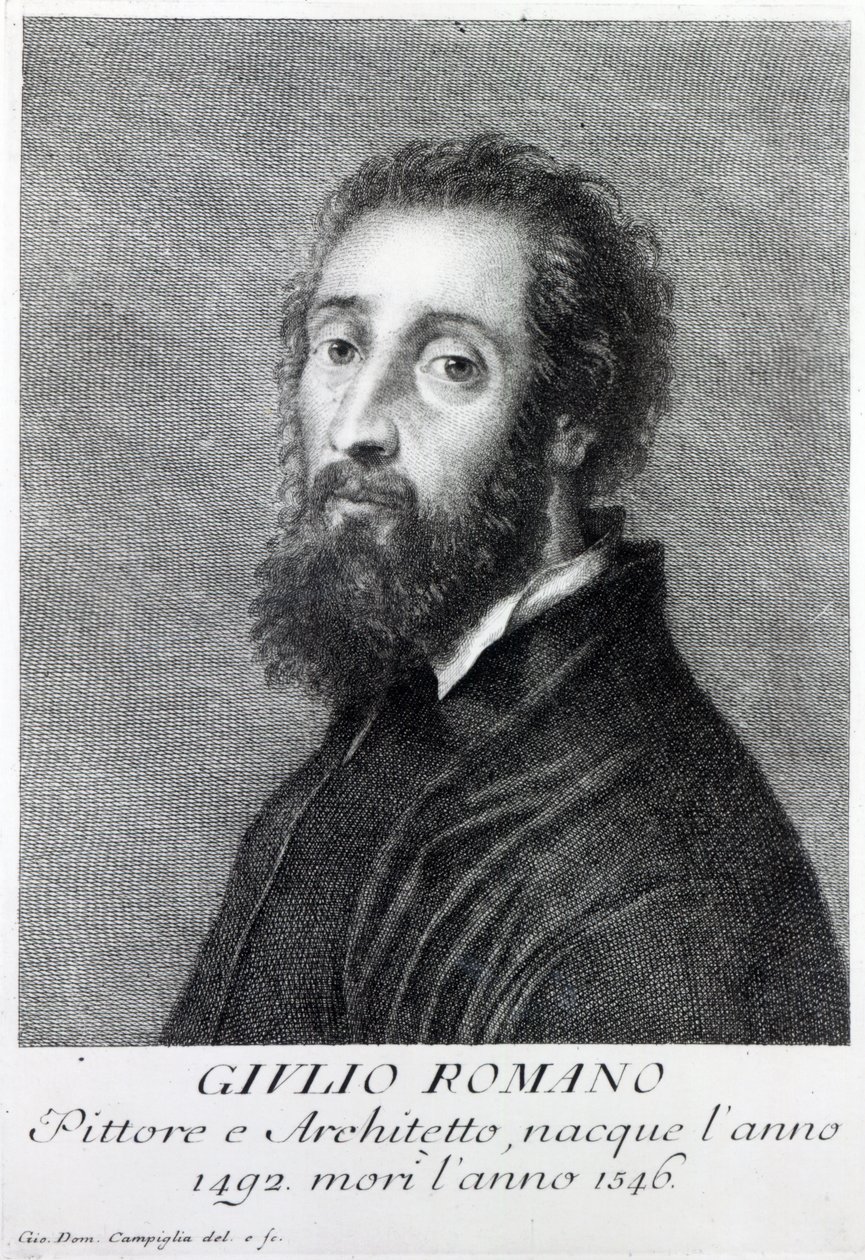 Giulio Romano autorstwa Giovanni Domenico Campiglia