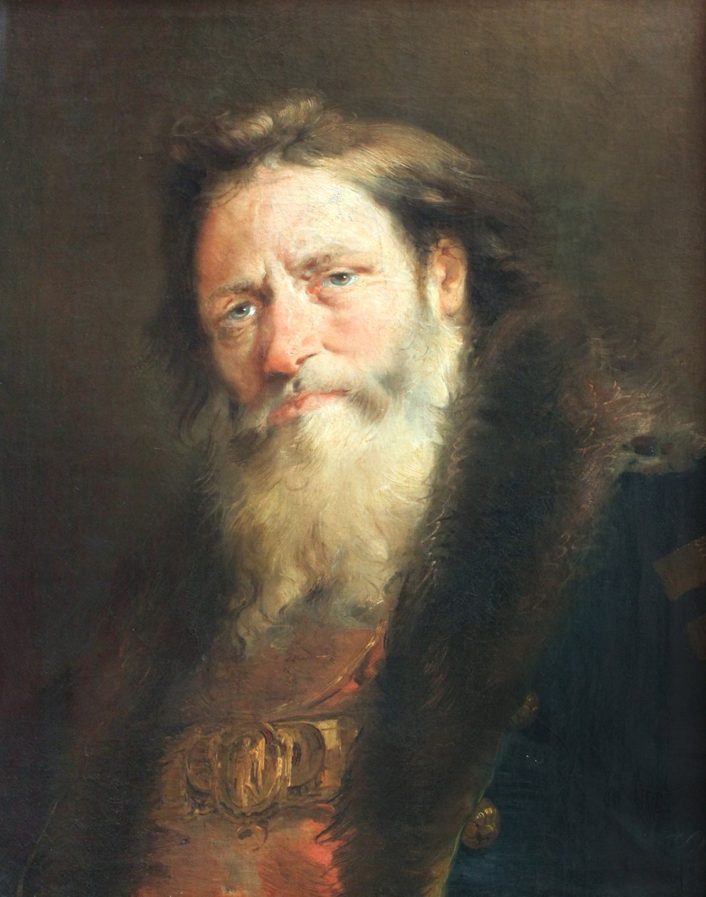 Głowa starego człowieka autorstwa Giovanni Domenico Tiepolo