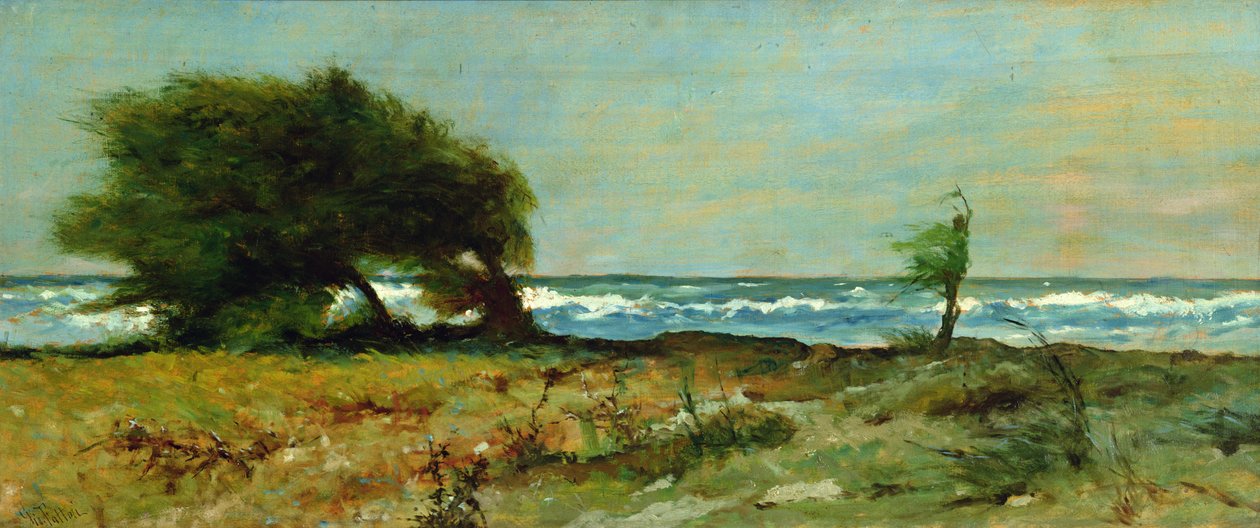 Wiatr południowo-zachodni autorstwa Giovanni Fattori