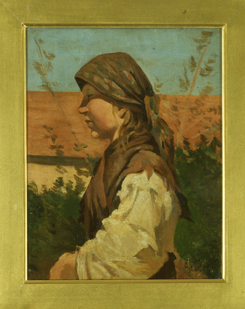 Drwal autorstwa Giovanni Fattori