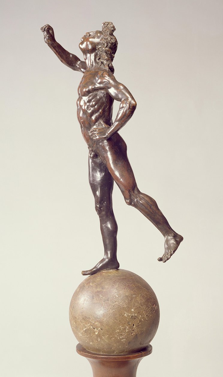 Fontanna Merkurego, Florentynka, 1515 (brąz) autorstwa Giovanni Francesco Rustici