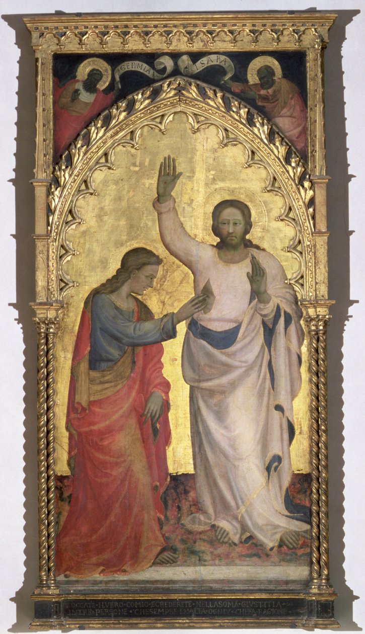 Niedowierzanie św. Tomasza (tempera na panelu) autorstwa Giovanni Francesco Toscani