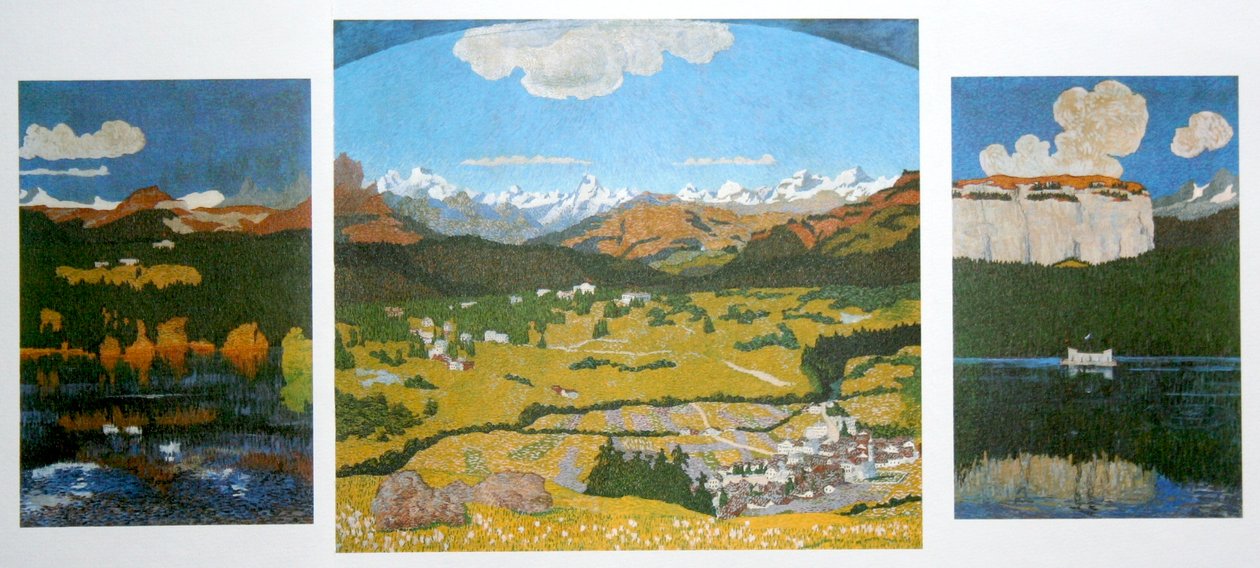 Flims Panorama Polski: Flims Panorama autorstwa Giovanni Giacometti