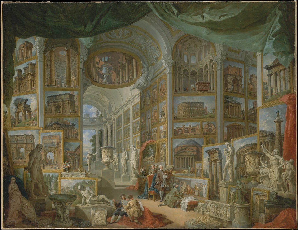 Starożytny Rzym autorstwa Giovanni Paolo Pannini