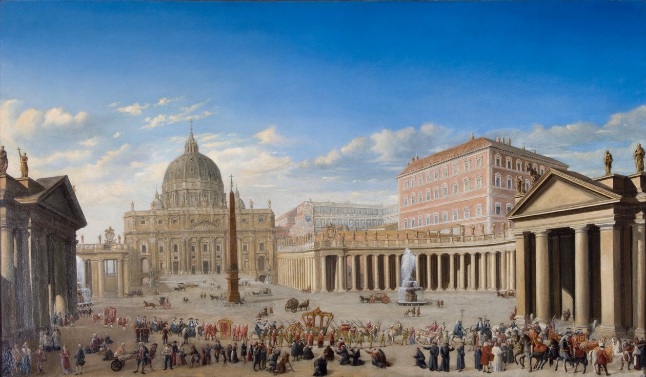 Św. Piotra, Rzym autorstwa Giovanni Paolo Pannini