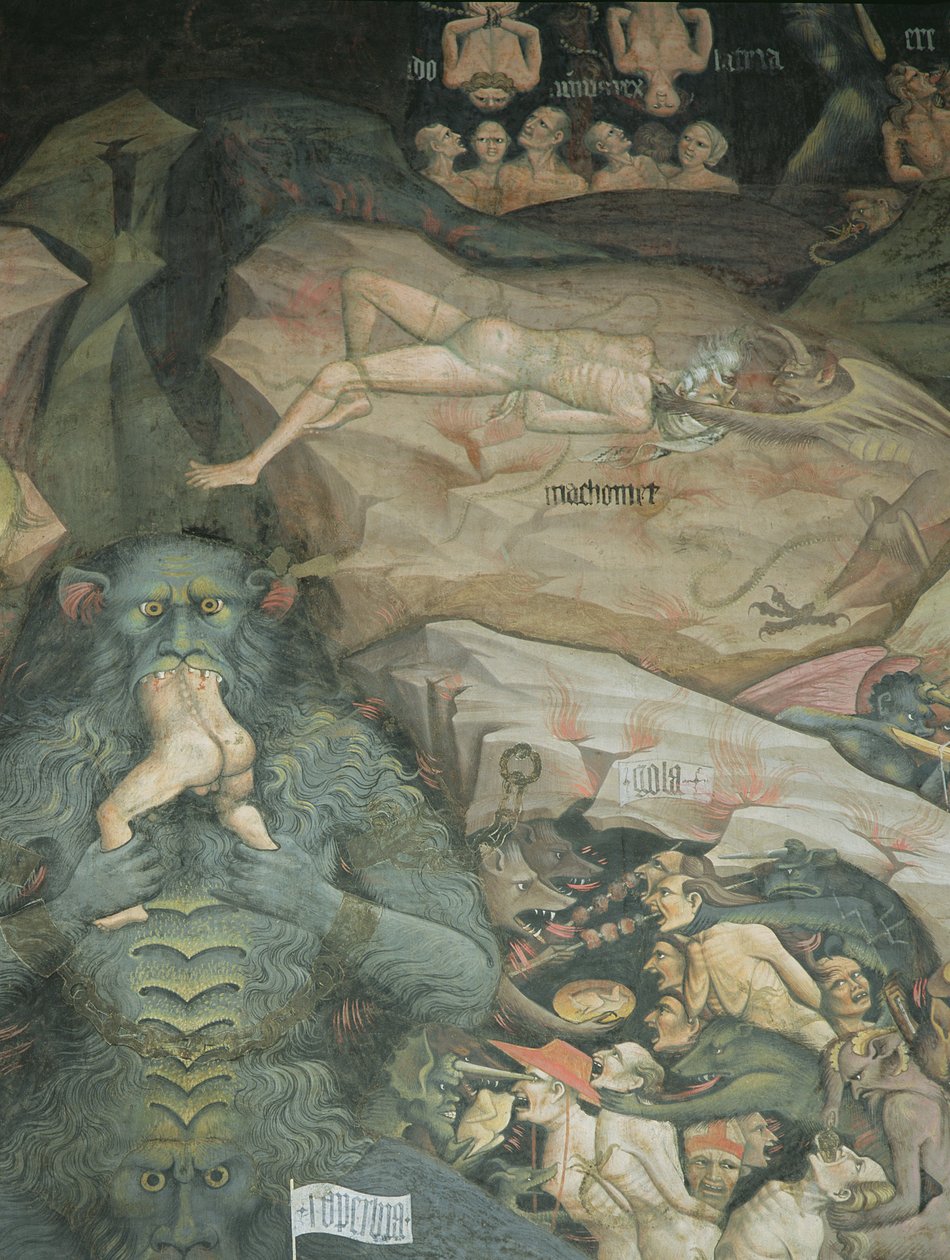 Sceny z „Piekła” autorstwa Giovanni da Modena