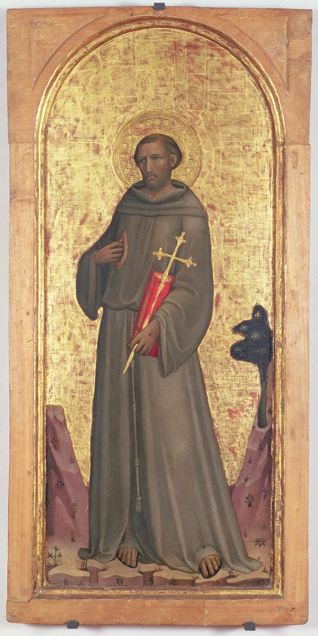 Św. Franciszek (tempera na panelu) autorstwa Giovanni dal Ponte