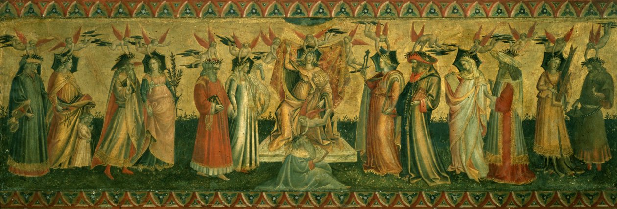 Siedem sztuk wyzwolonych, c.1435 autorstwa Giovanni dal Ponte