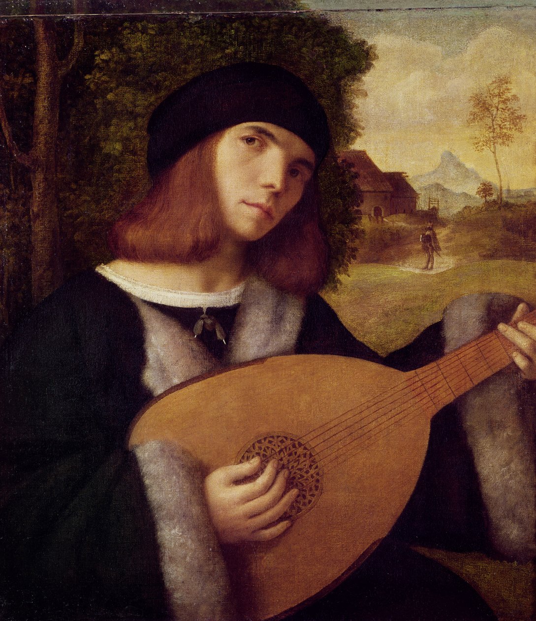 Lutnista autorstwa Giovanni de Busi Cariani