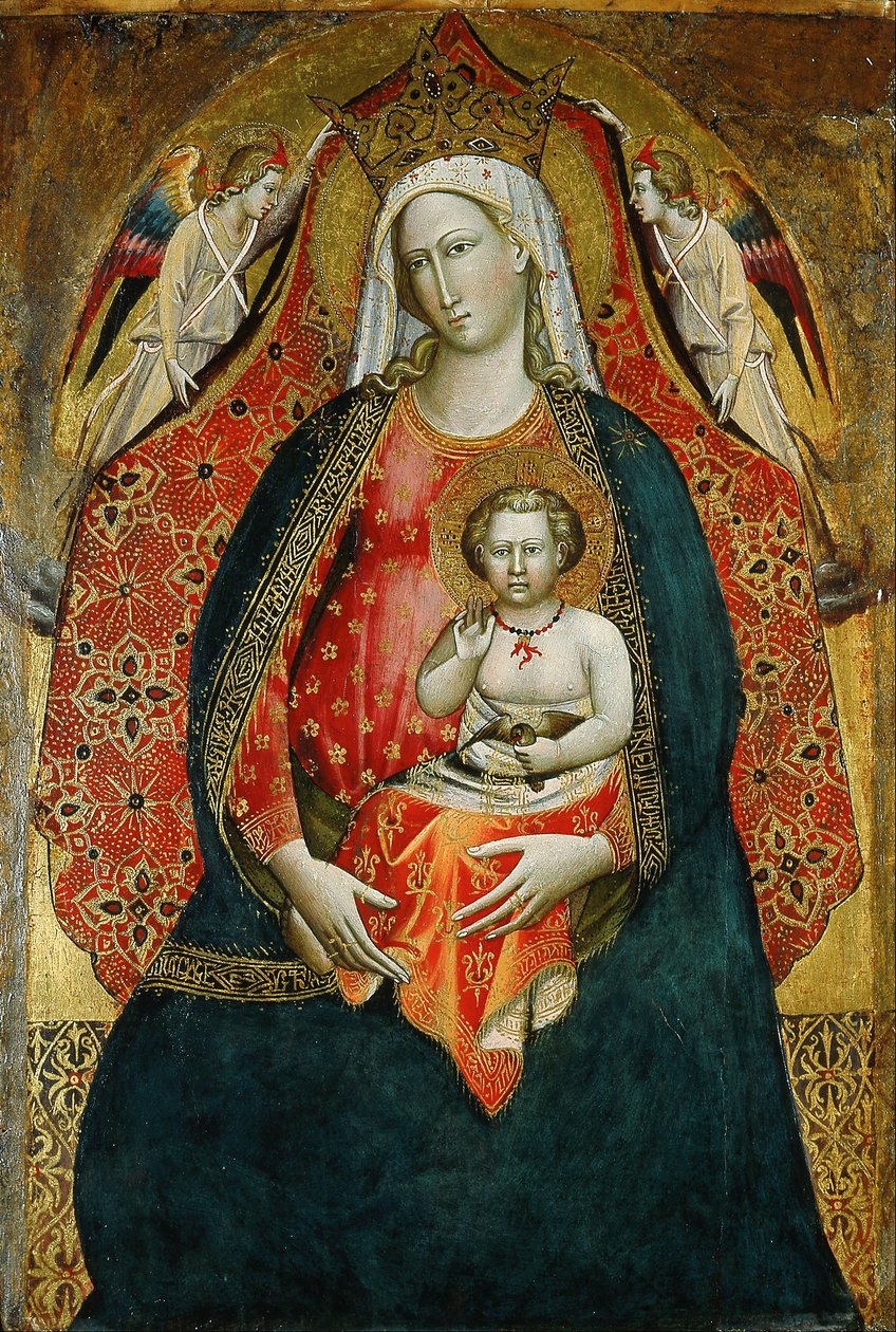 Madonna z Dzieciątkiem z Aniołami autorstwa Giovanni di Marco
