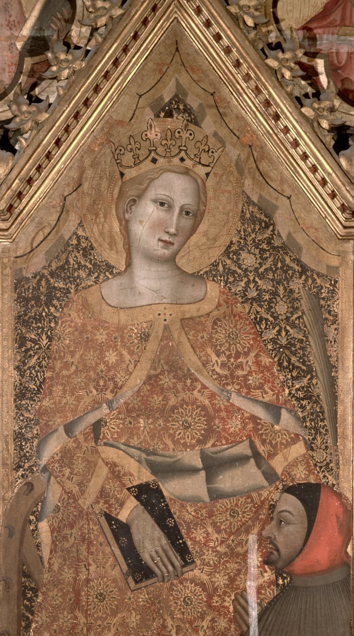 Św. Katarzyna Aleksandryjska tempera na panelu z 139088 autorstwa Giovanni di Niccolo del Biondo