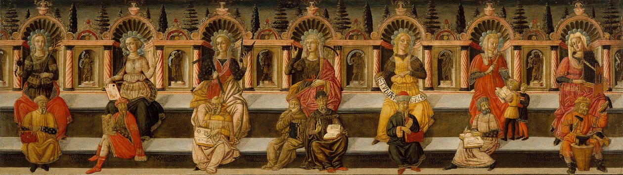 Siedem sztuk wyzwolonych autorstwa Giovanni ser Giovanni di Guidi