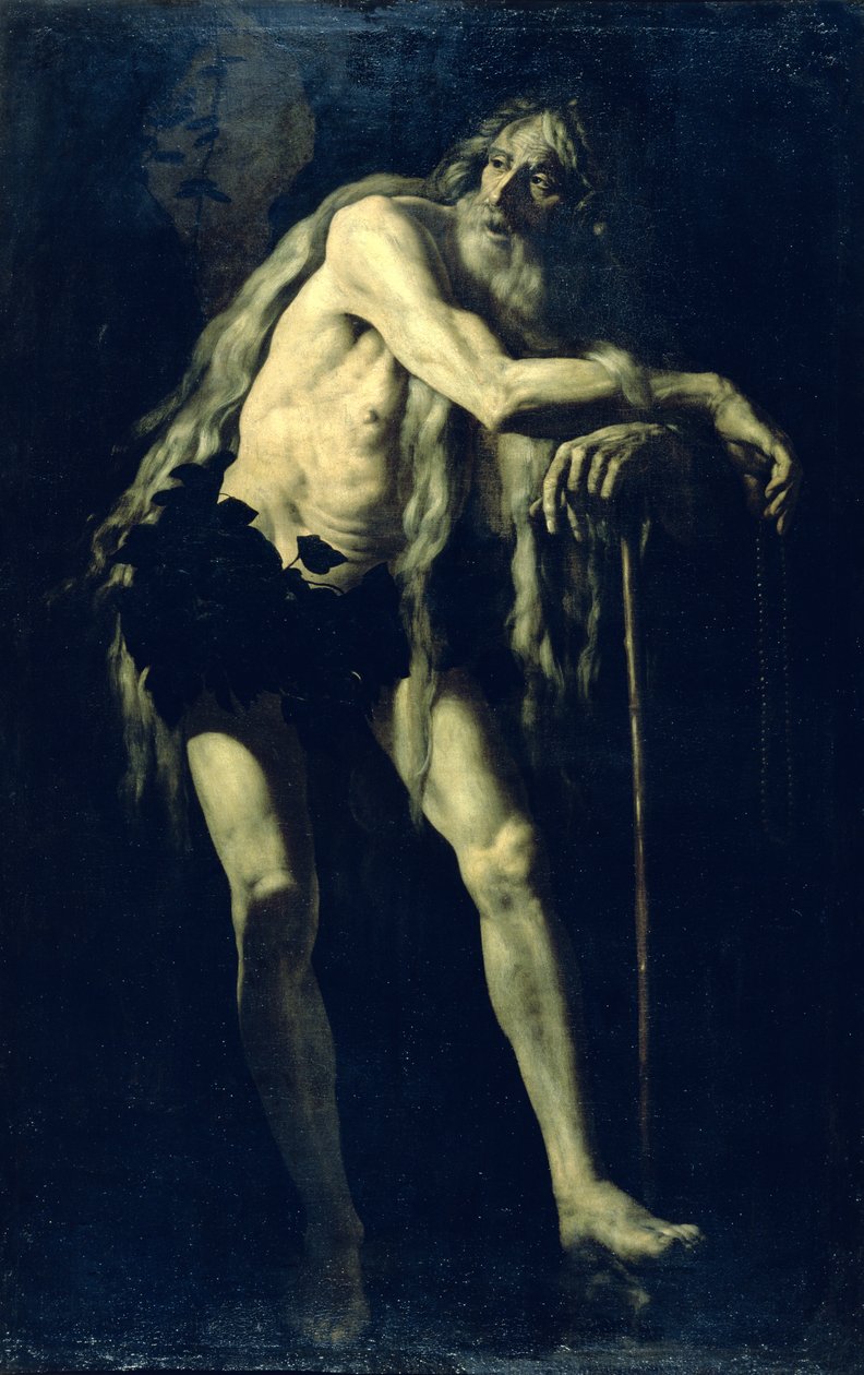 Św. Onufrego autorstwa Giovanni Battista Caracciolo