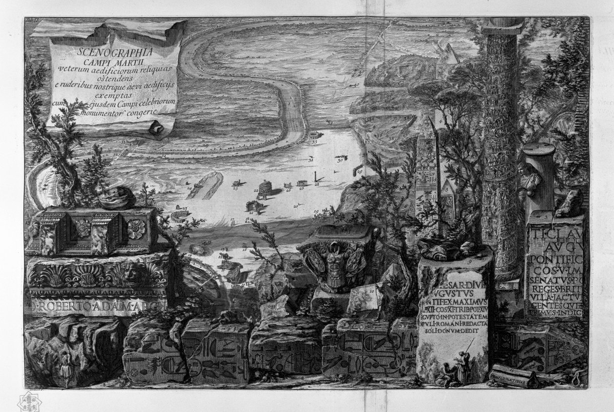 Nieznany obraz autorstwa Giovanni Battista Piranesi