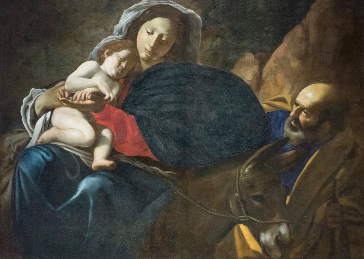 Lot do Egiptu autorstwa Giovanni Battista Caracciolo