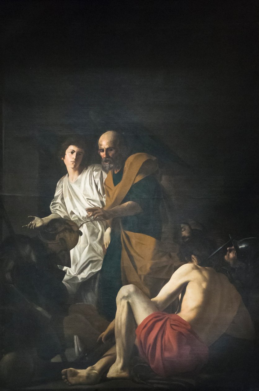 Święty Piotr zwolniony z więzienia autorstwa Giovanni Battista Caracciolo