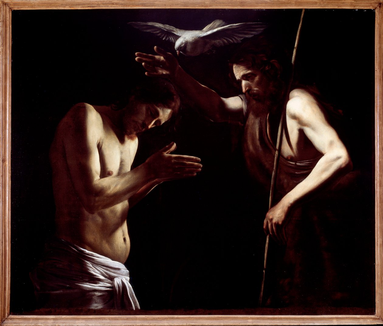 Chrzest Jezusa (malarstwo) autorstwa Giovanni Battista Caracciolo