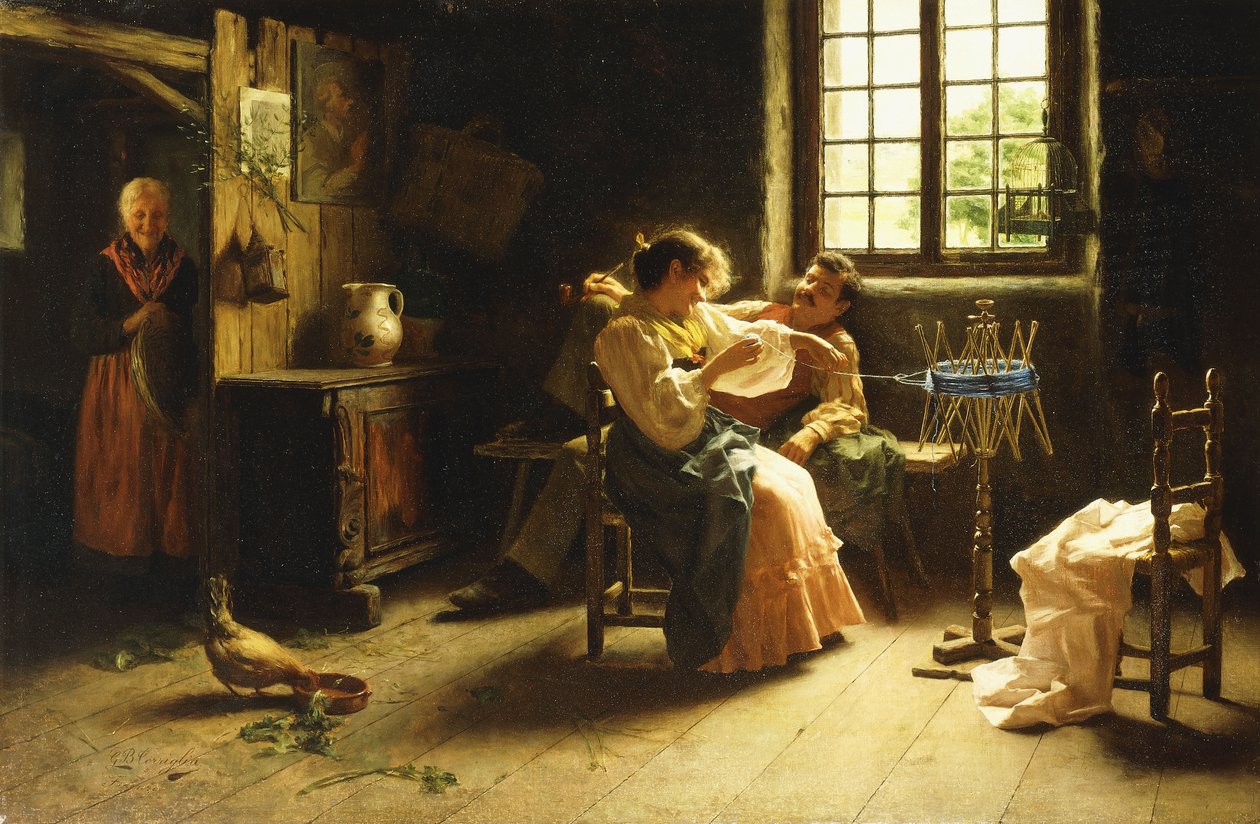 Spokojne popołudnie autorstwa Giovanni Battista Torriglia