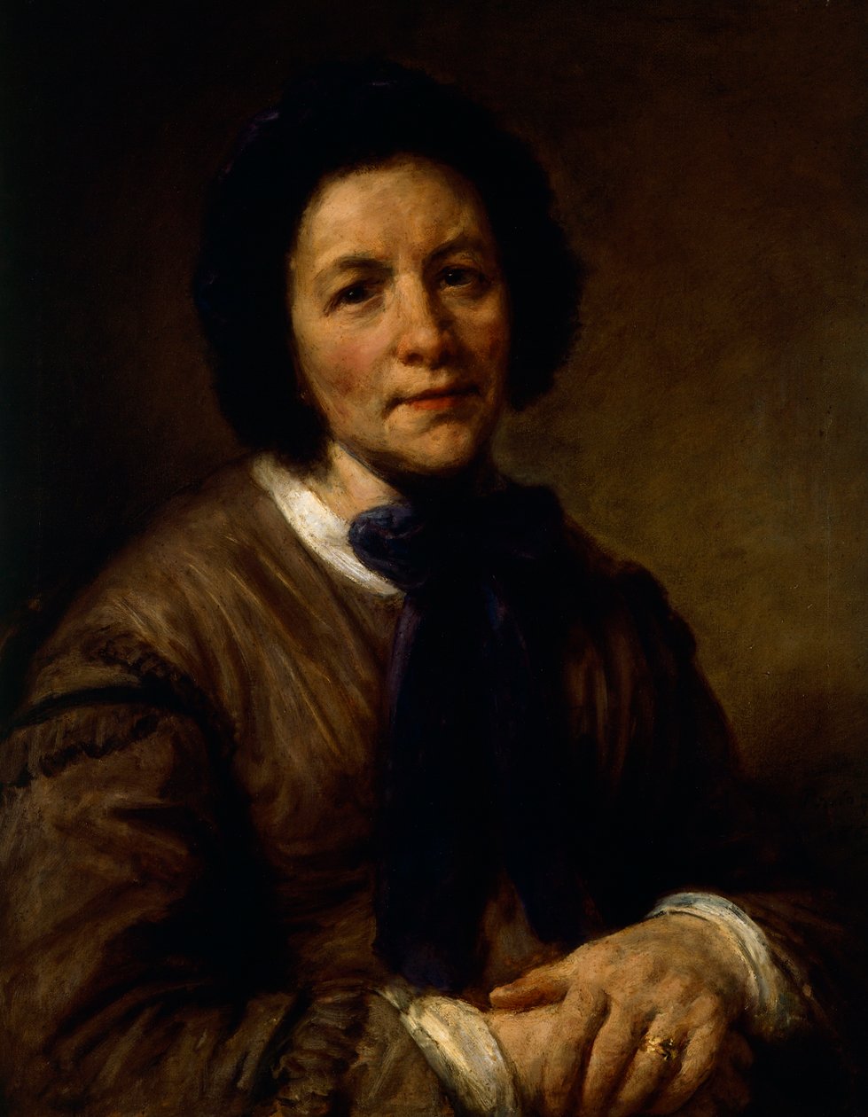 Portret damy, autorstwa Giovanniego Carnovali, znanego jako Piccio (1804-1873) autorstwa Giovanni Carnovali