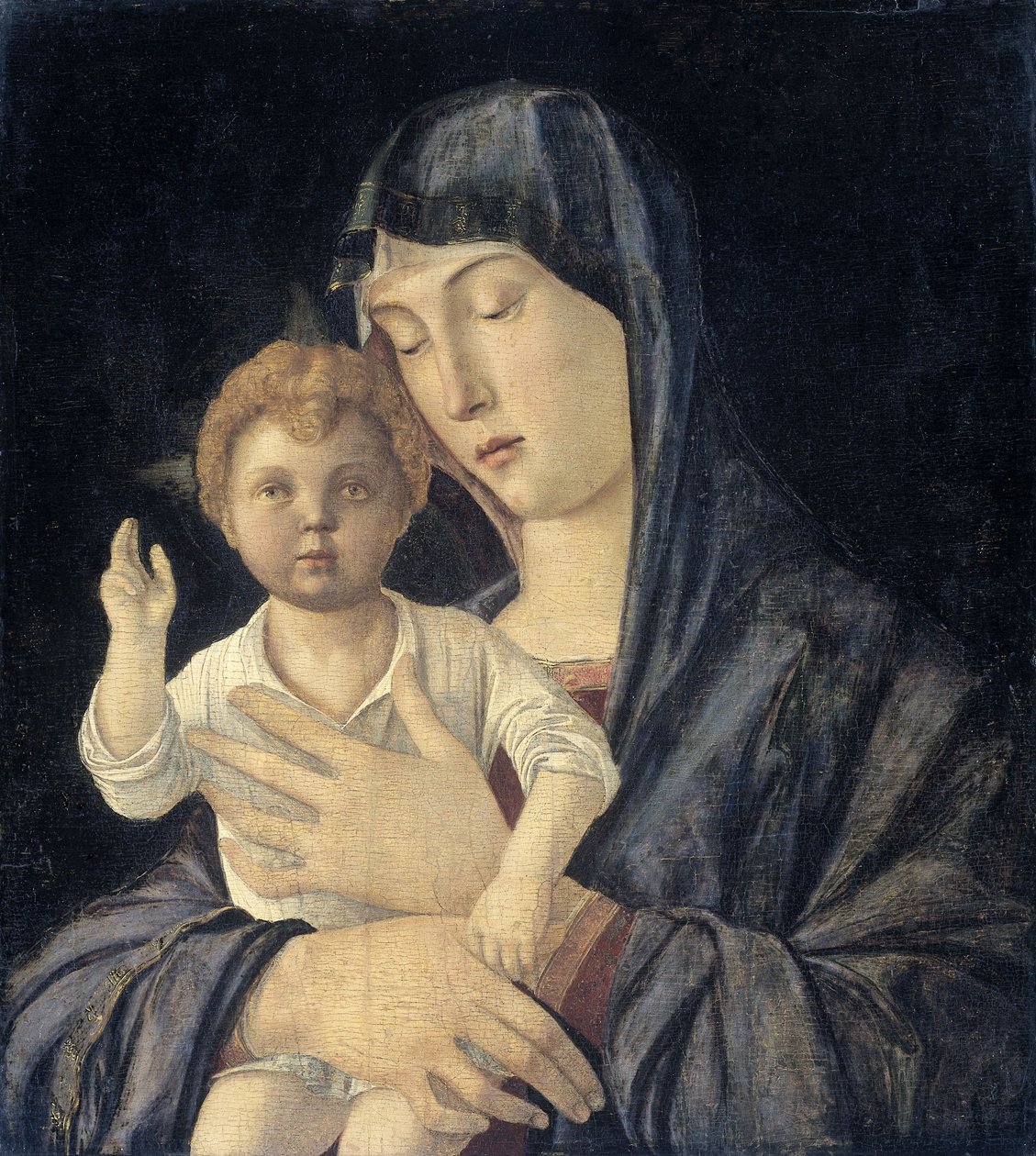 Madonna z Dzieciątkiem autorstwa Giovanni (attr.to) Bellini