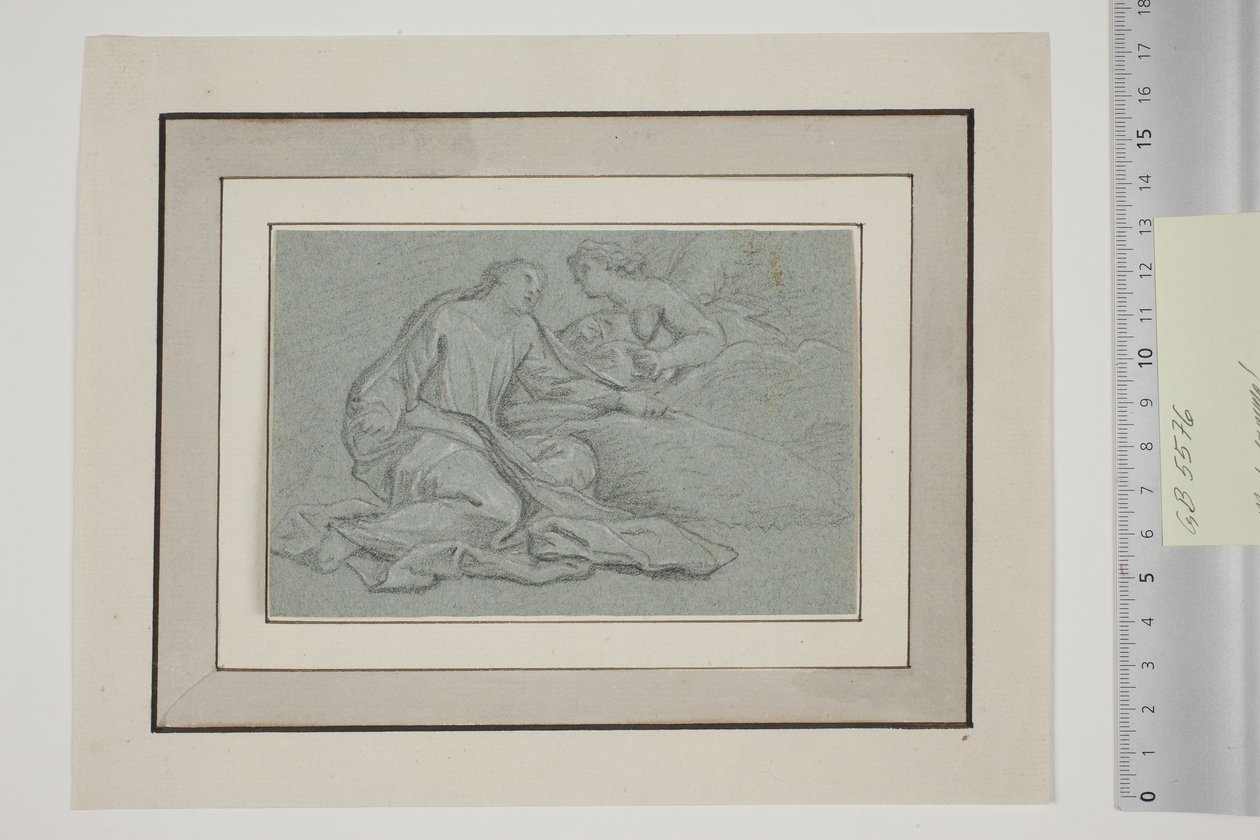 Chrystus w Getsemani i anioł z kielichem autorstwa Giovanni Agostino Ratti