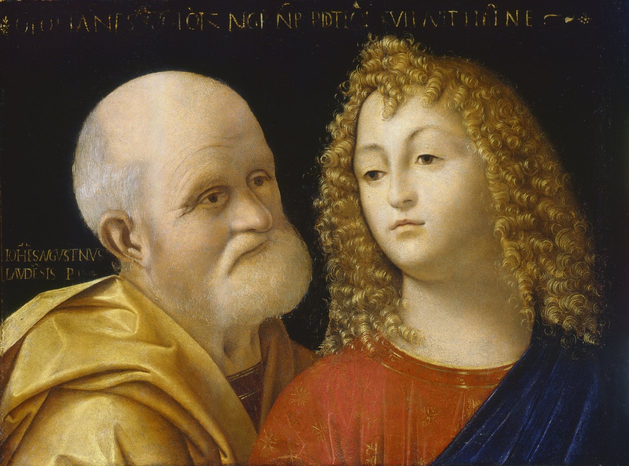 Podwójny portret autorstwa Giovanni Agostino da Lodi