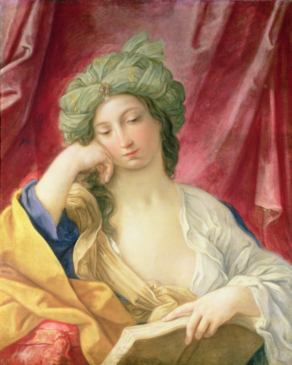 Sybilla, 1640 autorstwa Giovanni Andrea Sirani