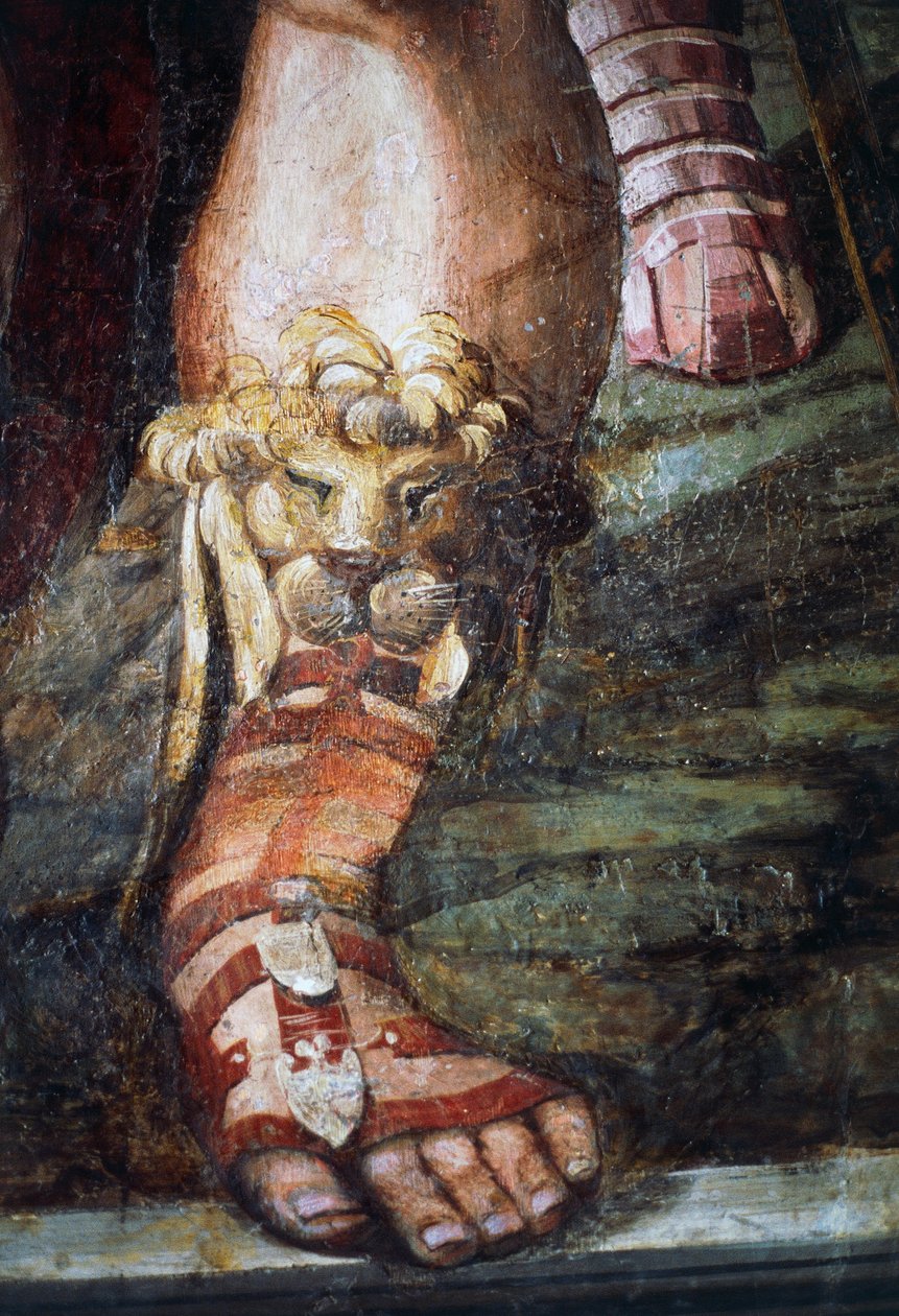 Małżeństwo Aleksandra Wielkiego i Roksany (fragment) autorstwa Giovanni Antonio Bazzi Sodoma