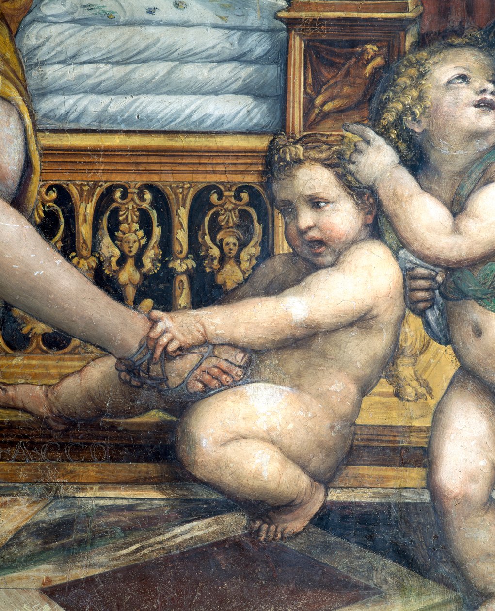 Sala delle Nozze di Alessandro e Rossana Sala ślubu Aleksandra Wielkiego 356-323 p.n.e. autorstwa Giovanni Antonio Bazzi Sodoma