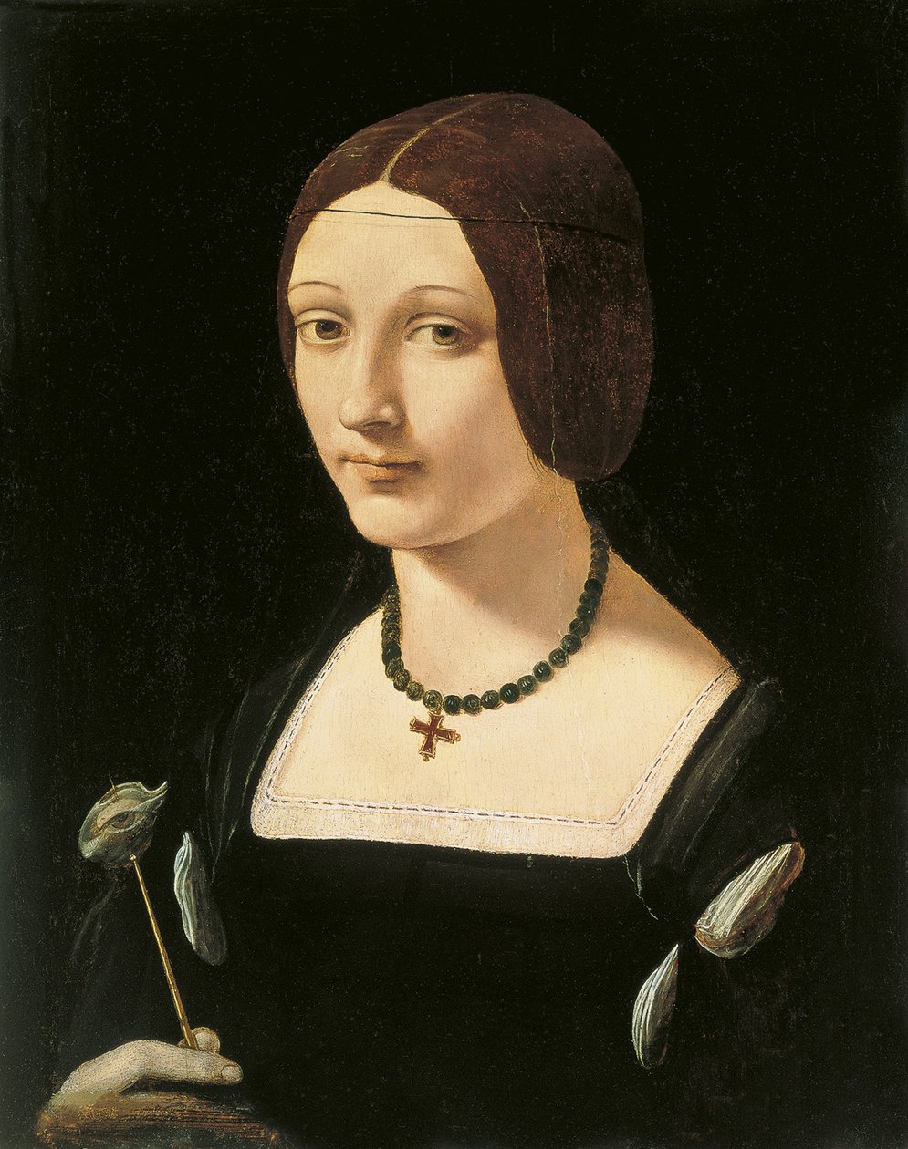 Portret damy jako św. Łucji autorstwa Giovanni Antonio Boltraffio