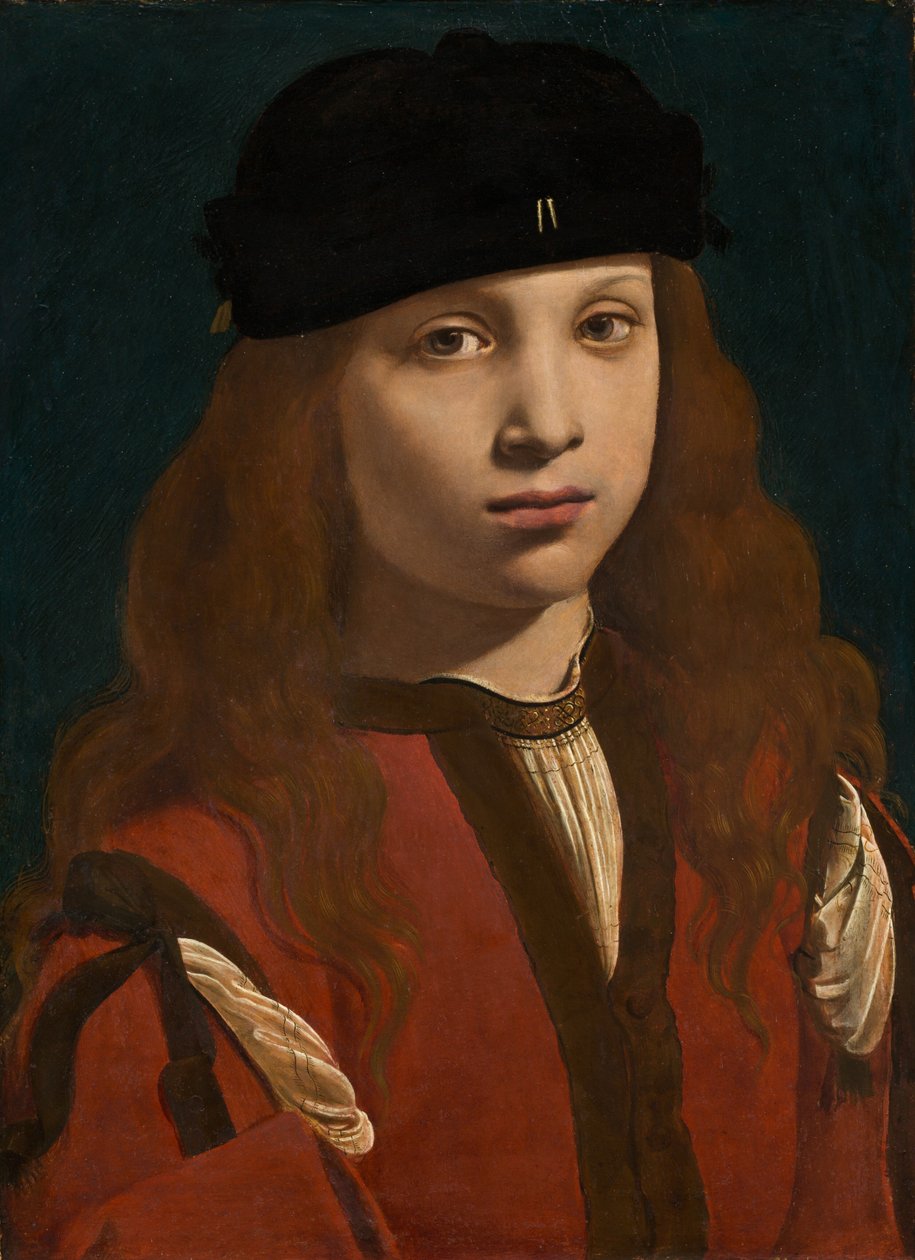 Portret młodzieńca, ok. 1930 14951498. autorstwa Giovanni Antonio Boltraffio