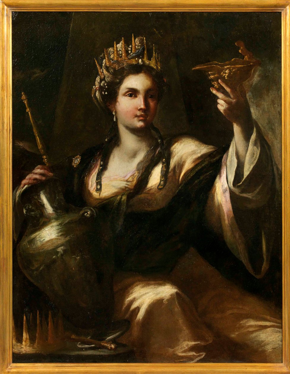 Artemizja autorstwa Giovanni Antonio Burrini or Burino