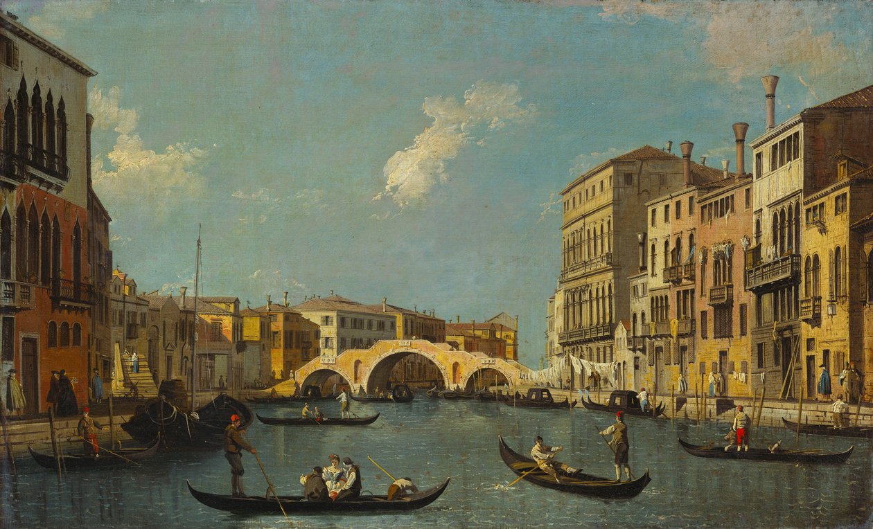 Cannaregio, Wenecja autorstwa Giovanni Antonio Canal