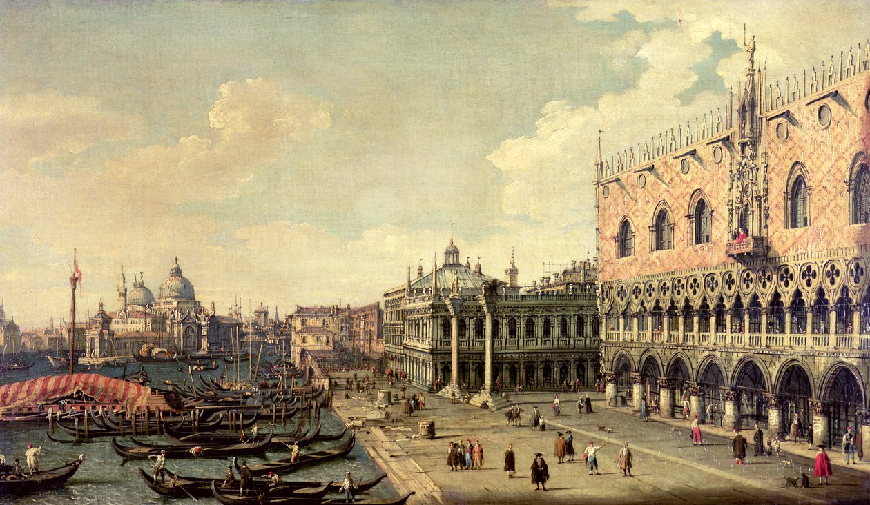 Nieznany obraz autorstwa Giovanni Antonio Canal