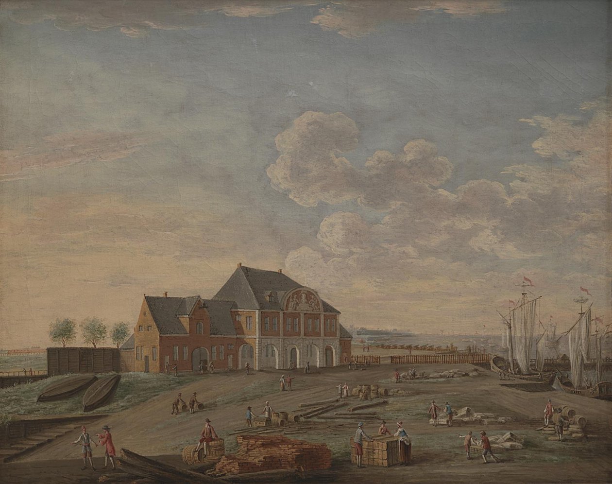 Urząd Celny w Kopenhadze autorstwa Giovanni Antonio Cesari