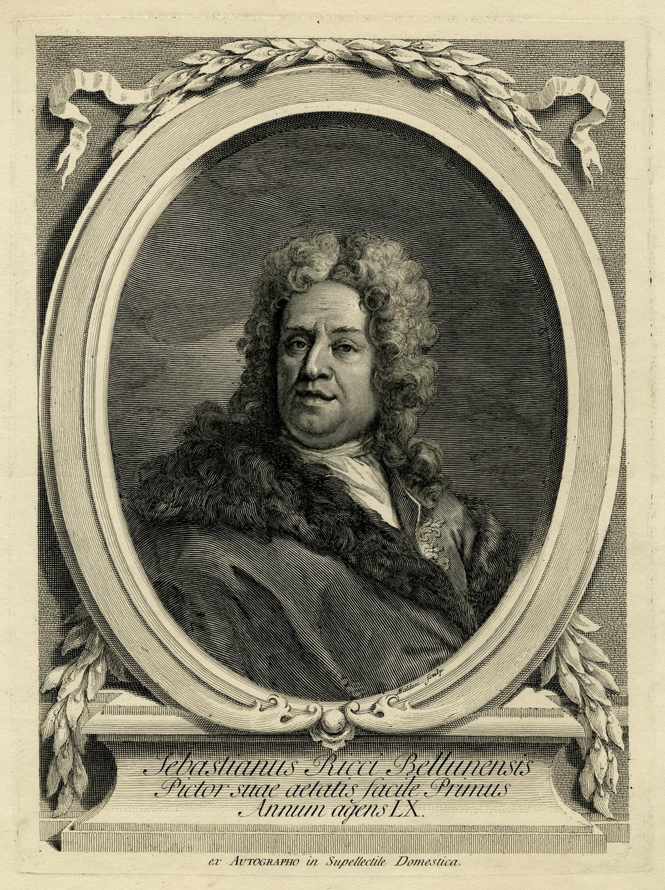 (Giovanni) Antonio Faldoni - Sebastianus Ricci Bellunensis, 1868.0808.2521, 1720-1770 (około) autorstwa Giovanni Antonio Faldoni