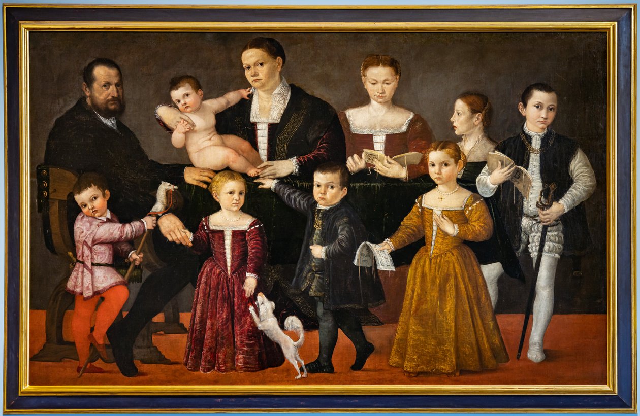 Portret rodziny Valmarana autorstwa Giovanni Antonio Fasolo