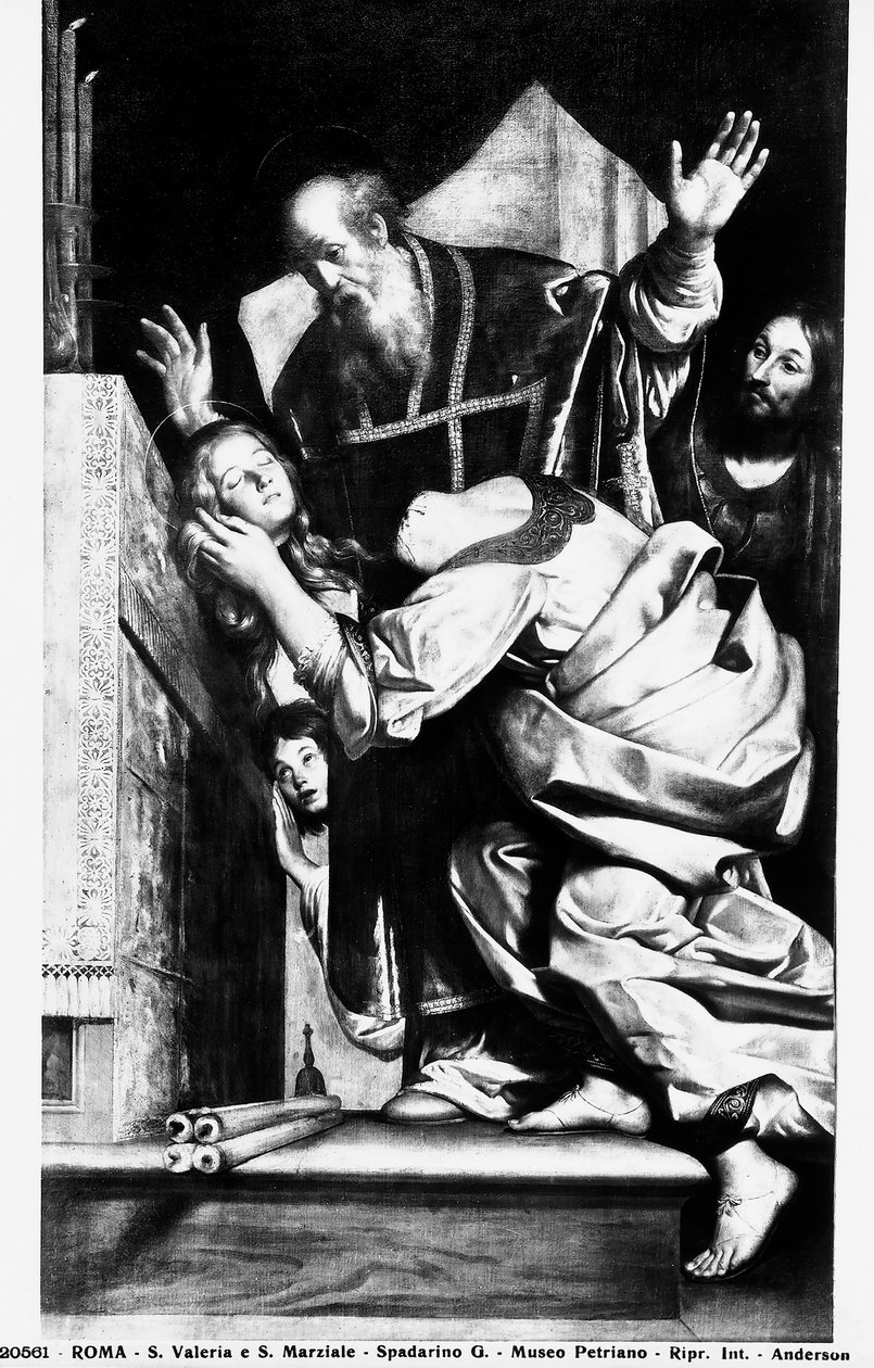 Św. Waleria i Św. Martial autorstwa Giovanni Antonio Galli
