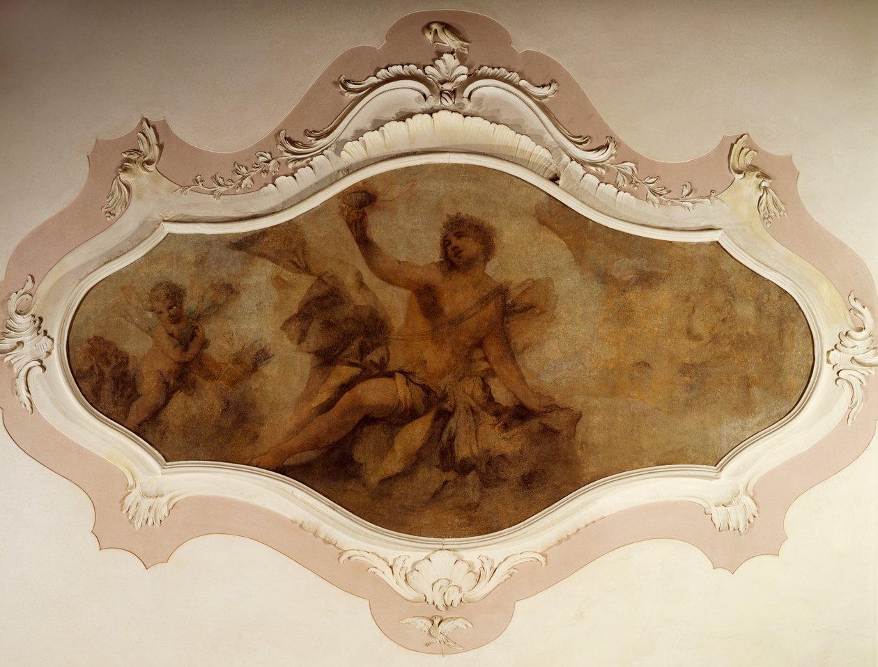 Apollo (świeży) autorstwa Giovanni Antonio Guardi