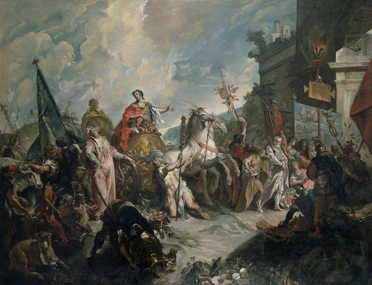 Nieznany obraz autorstwa Giovanni Antonio Guardi