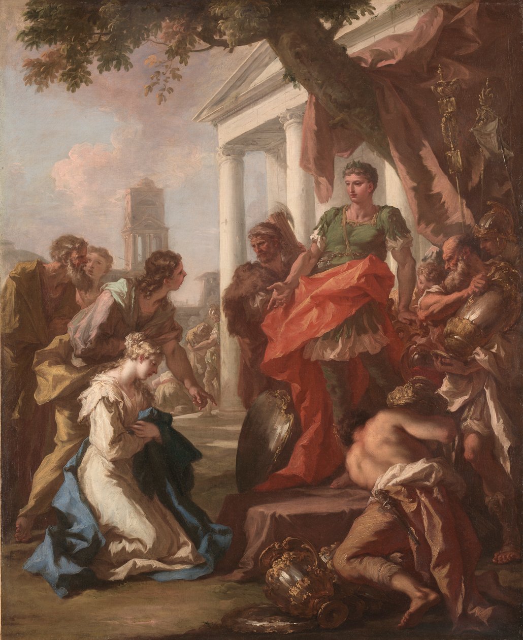 Kontynencja Scypiona autorstwa Giovanni Antonio Pellegrini