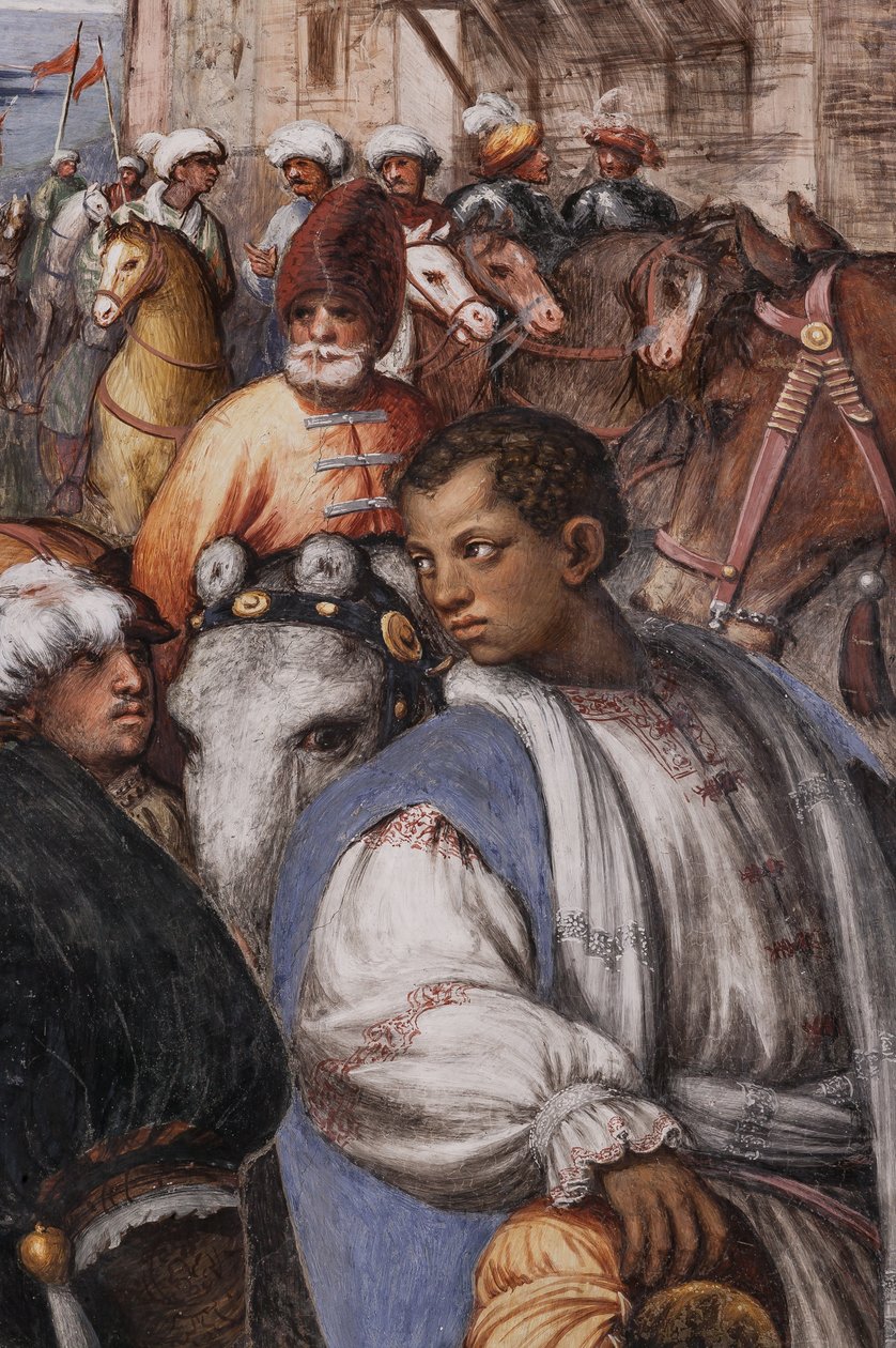 Adoracja Trzech Króli i Adoracja Pasterzy autorstwa Giovanni Antonio Pordenone