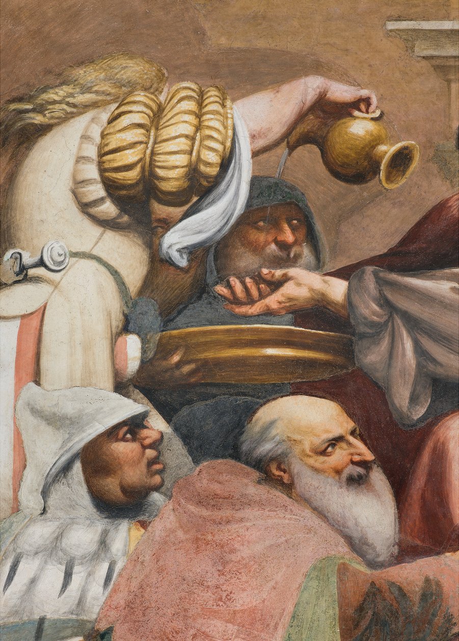 Środkowa Aave, Trzecie Przęsło Południowe, Wspinaczka na Kalwarię, Il Pordenone autorstwa Giovanni Antonio Pordenone