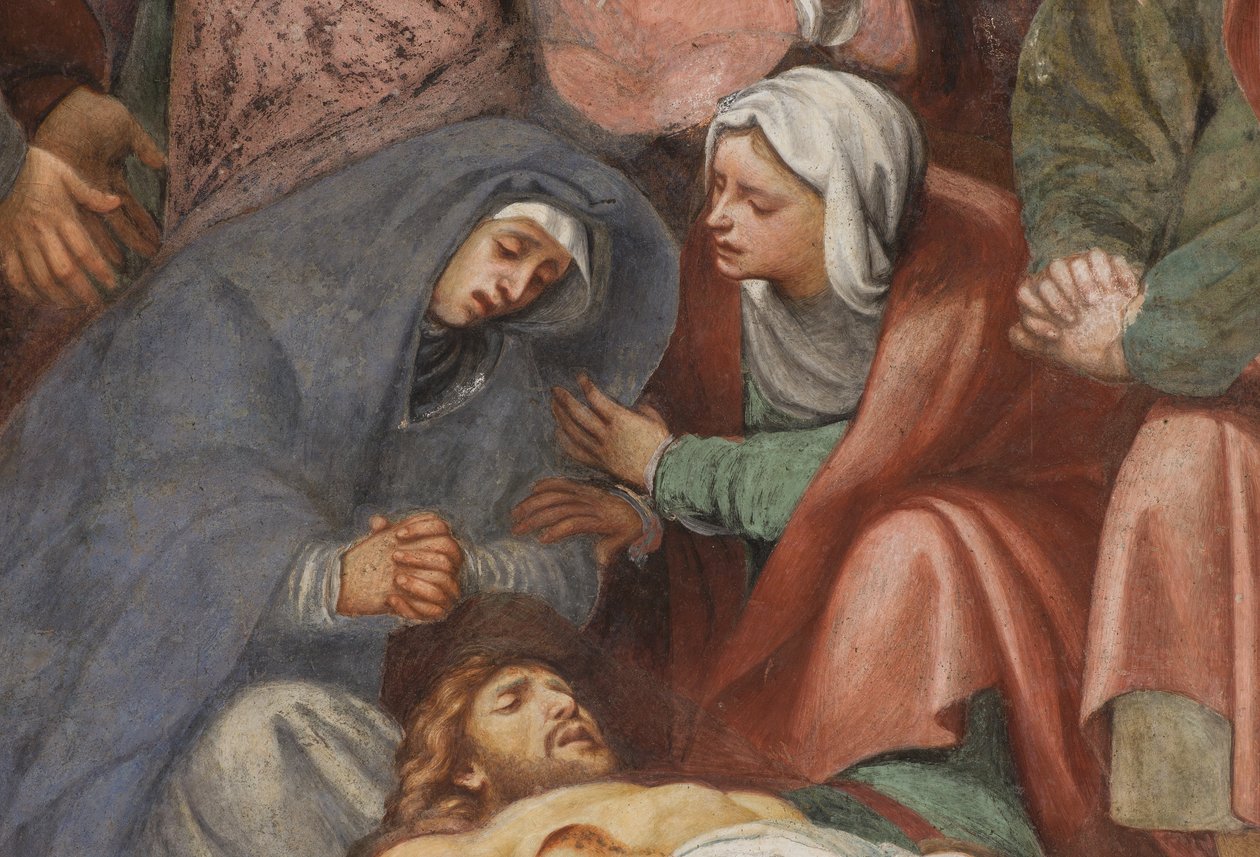 Counterfaccata, IL Pordenone, osadzanie 1522, detal autorstwa Giovanni Antonio Pordenone